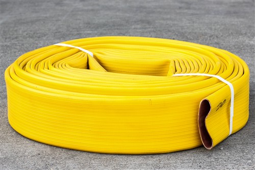 Click to enlarge - The revolutionary 4 layer fire hose. This outstanding fire hose is resistant to just about everything you can throw at it!

Made by a patented method, this highly versatile hose gives the very best service to those requiring the very best hose.
